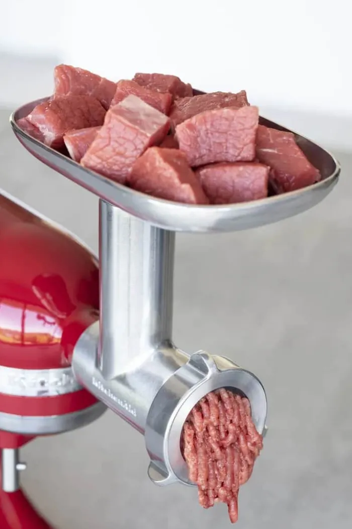 KitchenAid Kødhakker - 9 dele Passer til KitchenAid Røremaskine