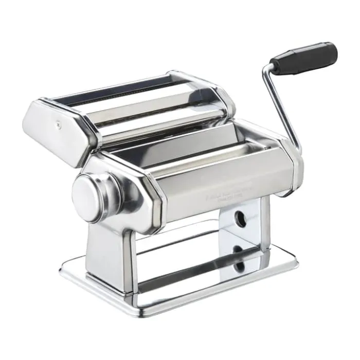 KitchenCraft Pastamaskine H 25 x B 20 x L 34 cm - Rustfrit stål - Sølvfarvet