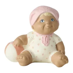 Klarborg Dansk Sommer Badebarn - Sia H 6 cm - Polyresin - Hvid/Lyserød
