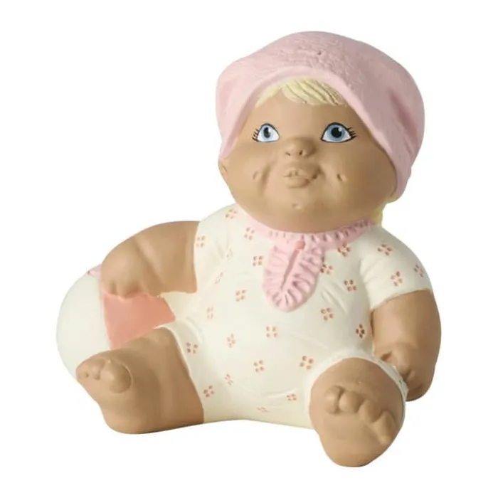Klarborg Dansk Sommer Badebarn - Sia H 6 cm - Polyresin - Hvid/Lyserød