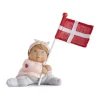 Klarborg Fødselsdagspige H 11 cm - Polyresin/specialkeramik - Lyserød