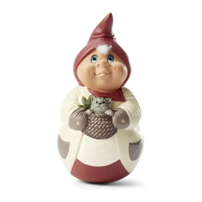 Klarborg Kavip - Nisse Sille H 15,5 cm - Polyresin - Rød