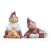 Klarborg Nisse - Anton H 12 cm - Keramik - Rød/ Grå