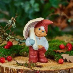 Klarborg Nisse - Vincent H 17 cm - Keramik - Rød
