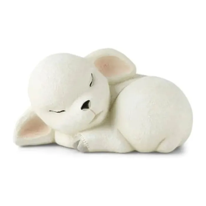Klarborg Påskelam - Store Lulle H 6,2 cm - Polyresin - Hvid