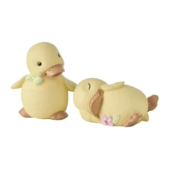 Klarborg Påskeælling - Snerle H 7,5 x L 7,5 cm - Polyresin - Multifarvet