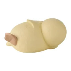 Klarborg Påskeælling - Snerle H 7,5 x L 7,5 cm - Polyresin - Multifarvet