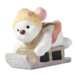 Klarborg Snemænd 2025 - Vina & Vesti H 6,5 cm - Polyresin - Rød