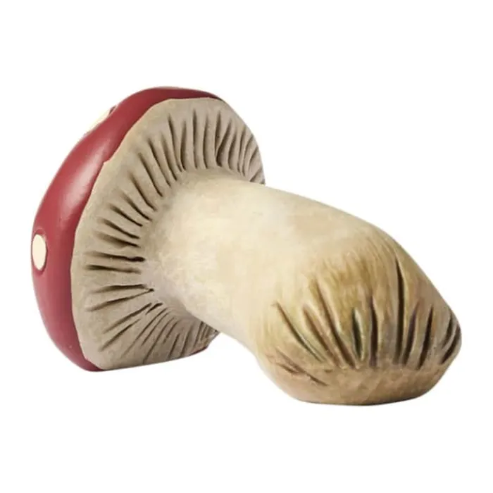 Klarborg Svampesæt H 5,5 cm - Polyresin - Rød