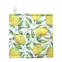 Klippan Grydelap Lemon Tree Bomuld - Gul/grøn