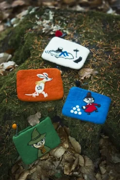 Klippan Pung - Moomin Far På Ski B 10 x L 14 cm - Filt - White