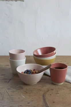Knabstrup Keramik Colorit Skål Ø 14 cm - Stentøj - Rosa