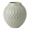 Knabstrup Keramik Solum Vase H 24 cm - Stentøj - Ash