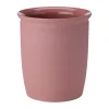 Knabstrup Keramik Syltekrukke 1 liter - Stentøj - Dark rose