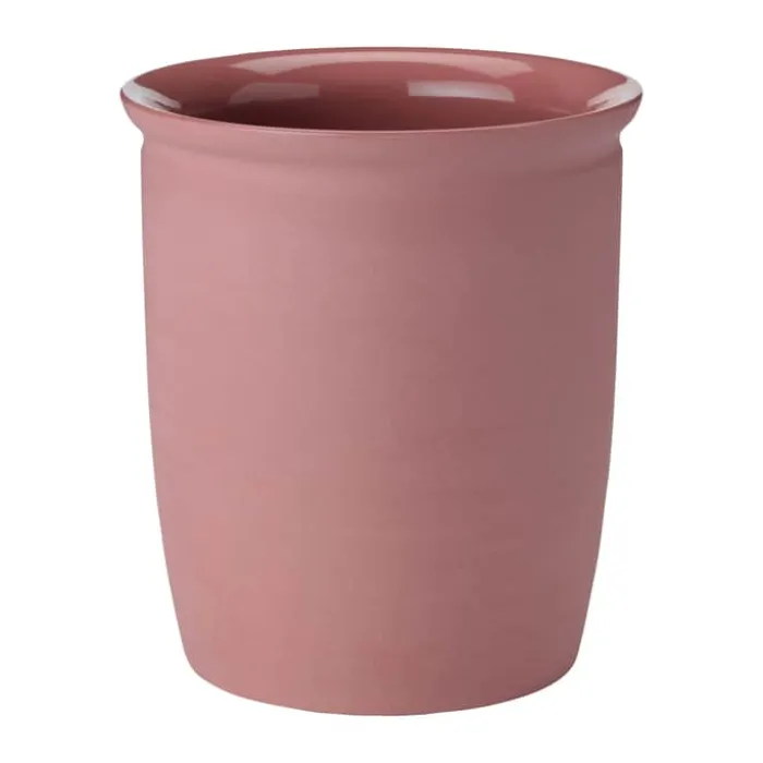 Knabstrup Keramik Syltekrukke 1 liter - Stentøj - Dark rose