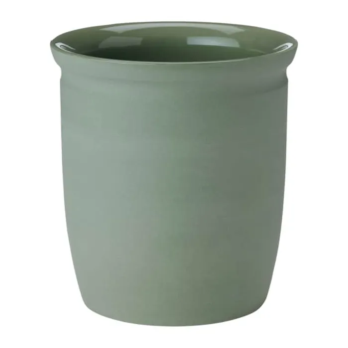 Knabstrup Keramik Syltekrukke 0,5 liter - Stentøj - Olive
