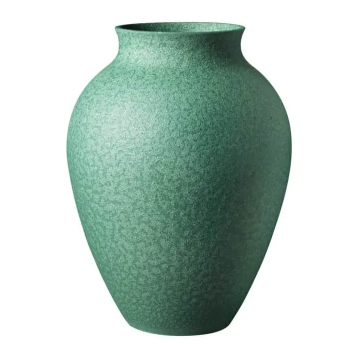 Knabstrup Keramik Vase H 27 cm - Keramik - Irgrøn