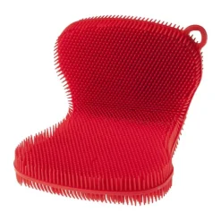 Kochblume Scrubby Svamp L 13 x B 8 cm - Silikone - Rød