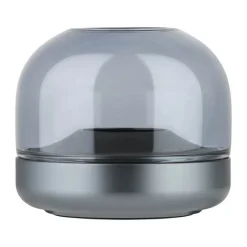 KOODUU Glow 8 Fyrfadsstage H 8,1 cm - Aluminium/glas - Moody blue