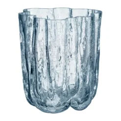 Kosta Boda Crackle Vase Ø 11,5 x H 12,1 cm - Krystalglas - Circular