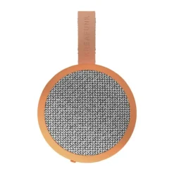 Kreafunk aGO II FABRIC Højtaler Ø 8 x H 3,6 cm - Dusty orange