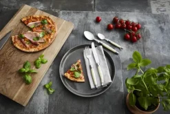 Laguiole By Hâws Bestiksæt - 24 stk. 6 kuverter - ABS-plastik/rustfrit stål - Perle