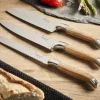 Laguiole By Hâws Knivsæt - 3 dele L 34,4/33,8/33,8 cm - Træ/rustfrit stål