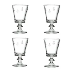 La Rochère Abeille Vinglas - 4 stk. 24 cl - Glas - Klar