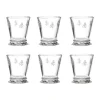 La Rochère Abielle Vandglas - 6 stk. 26 cl - Glas - Klar