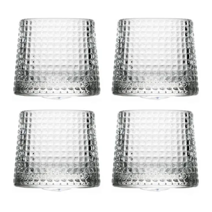 La Rochère Blossom Whiskeyglas - 4 stk. 16 cl - Glas - Klar