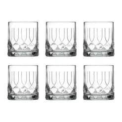 La Rochère Chicago Whiskyglas - 6 stk. 34 cl - Glas - Klar
