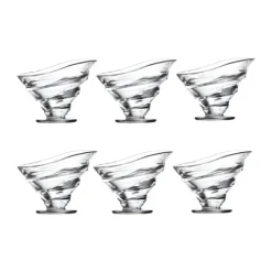 La Rochère Circee Dessertskål - 6 stk. Ø 14,1 cm - Glas - Klar