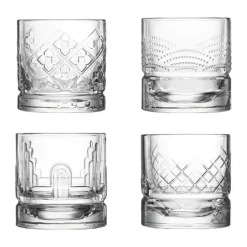 La Rochère Dandy Whiskeyglas - 4 stk. 30 cl - Glas - Klar