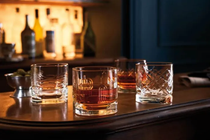 La Rochère Dandy Whiskeyglas - 4 stk. 30 cl - Glas - Klar