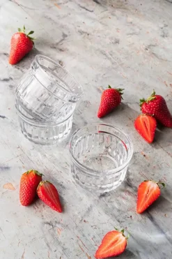 La Rochère Delice Crème Brûlée Skåle - 6 stk. Ø 8,2 x H 6,2 cm - Glas - Klar