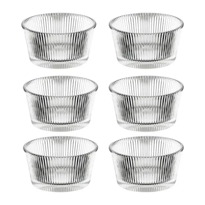 La Rochère Dessertskål - 6 stk Ø 10 cm - Glas - Klar