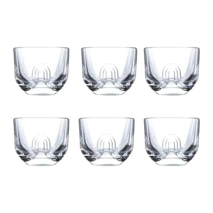 La Rochère Folie Skåle - 6 stk. Ø 6,1 x H 5 cm - Glas - Klar
