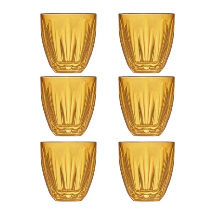 La Rochère Lily Vandglas - 6 stk. 26 cl - Glas - Mandarin