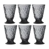La Rochère Lyonnais Vandglas - 6 stk H 11 cm - Glas - Grå