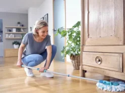 Leifheit Clean Twist Disc Ergo Gulvvaskersæt 6 liter - Aluminium/plastik - Grøn