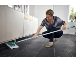 Leifheit Profi XL Micro Duo Gulvvasker H 140 x B 42 cm - Stål/plastik - Turkis