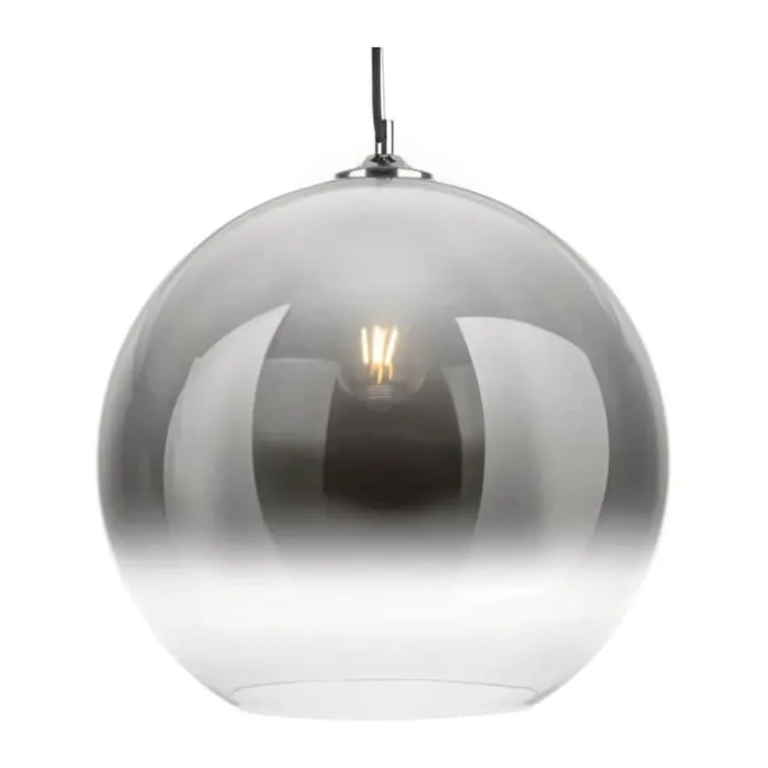 Leitmotiv Bubble Pendel Ø 40 cm - Glas - Krom