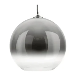 Leitmotiv Bubble Pendel Ø 40 cm - Glas - Krom
