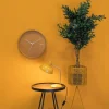 Leitmotiv Hood Bordlampe H 37,5 x Ø 19,5 cm - E14 - Gul