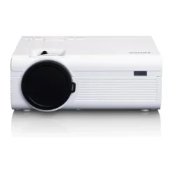 Lenco Projektor LPJ-280WH Indbyggede stereohøjttalere - 2800 lumen lysstyrke - LED-lampe