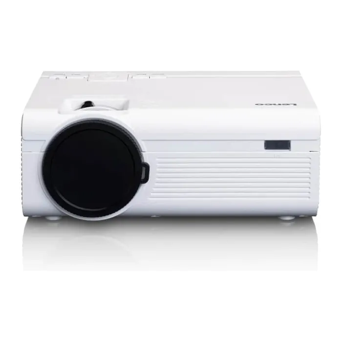 Lenco Projektor LPJ-280WH Indbyggede stereohøjttalere - 2800 lumen lysstyrke - LED-lampe