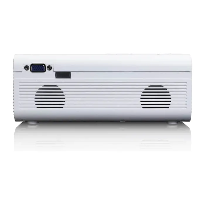 Lenco Projektor LPJ-280WH Indbyggede stereohøjttalere - 2800 lumen lysstyrke - LED-lampe