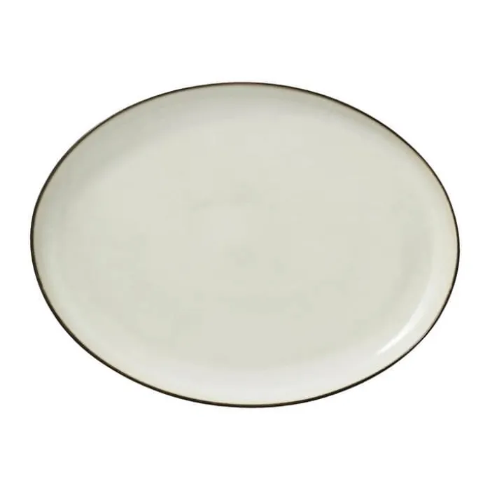 Lene Bjerre Amera Fad B 30 x L 40 cm - Keramik - Beige