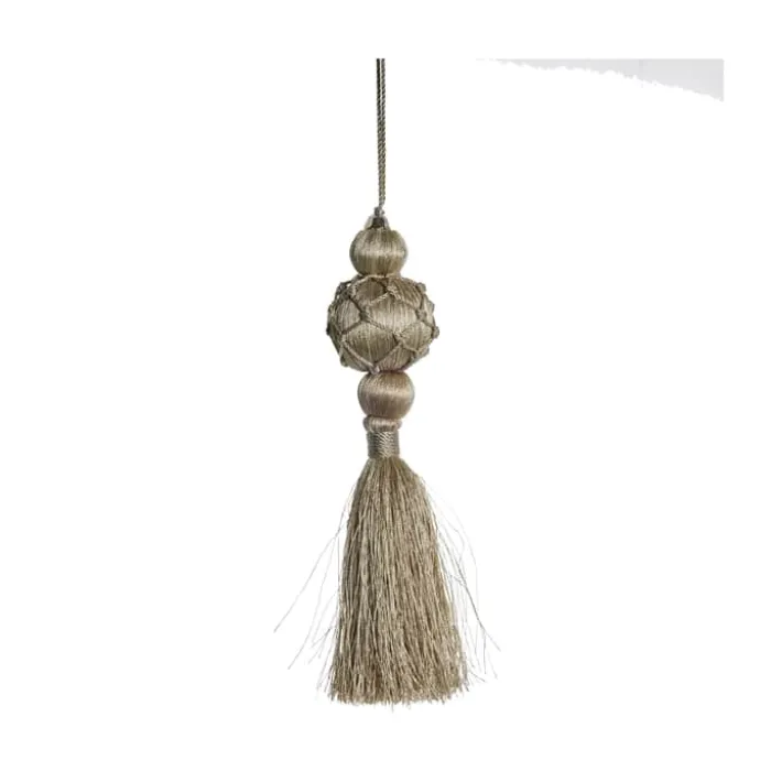 Lene Bjerre Astrid Ophæng - Kvast H 16 cm - Polyester - Beige