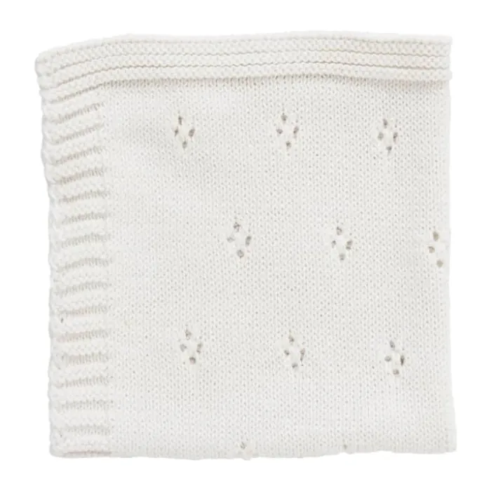 Lene Bjerre Caia Karklud - 2 stk. B 28 x L 28 cm - Bomuld - Hvid